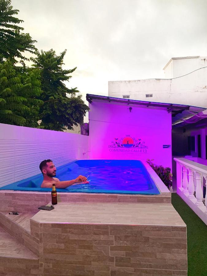 Comunidad Calle 13 Hotel Boutique Santa Marta  Ngoại thất bức ảnh